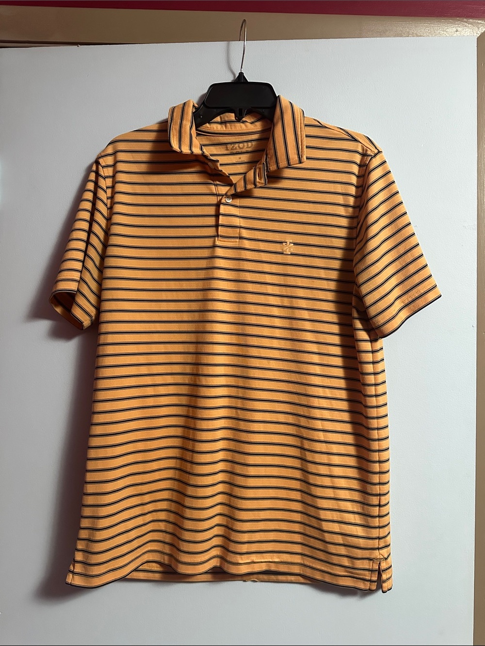 Izod Golf striped polo